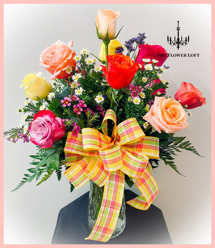 SPECIAL!!! - Colorful Rose Bouquet